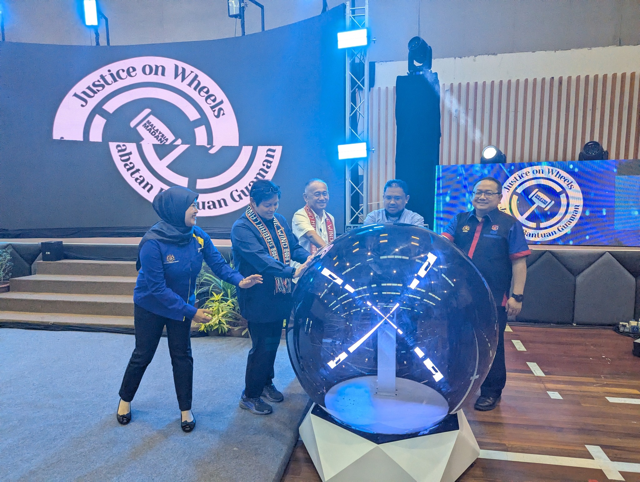 “Justice on Wheels” 2025: JBG Sabah Bawa Perkhidmatan Guaman Terus kepada Rakyat